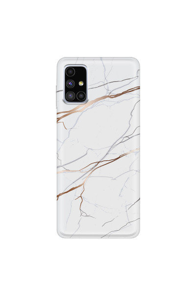 SAMSUNG - Galaxy M51 - Soft Clear Case - Pure Marble Collection IV.