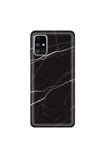SAMSUNG - Galaxy M51 - Soft Clear Case - Pure Marble Collection VI.