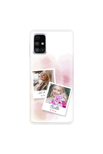 SAMSUNG - Galaxy M51 - Soft Clear Case - Soft Photo Palette