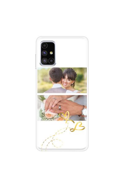 SAMSUNG - Galaxy M51 - Soft Clear Case - Wedding Day