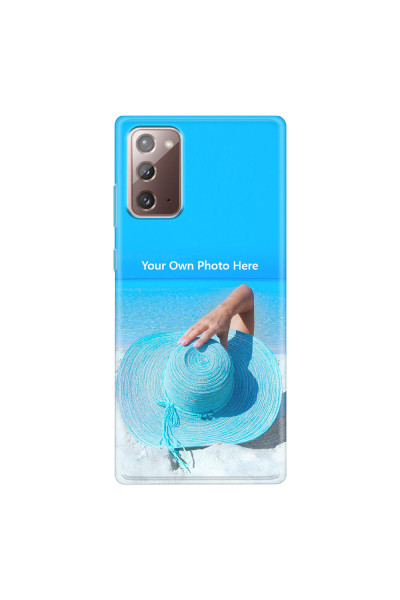 SAMSUNG - Galaxy Note20 - Soft Clear Case - Single Photo Case