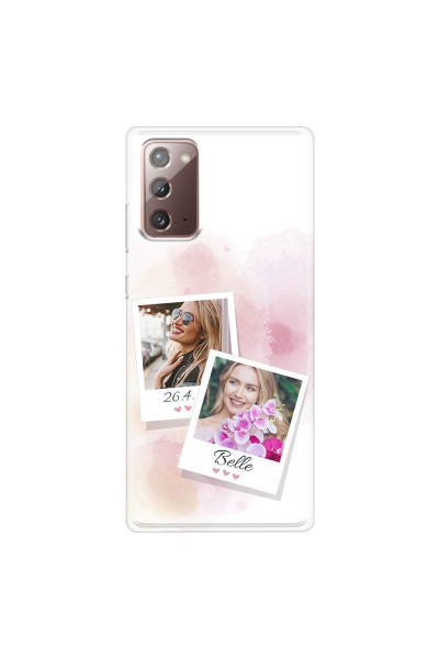 SAMSUNG - Galaxy Note20 - Soft Clear Case - Soft Photo Palette