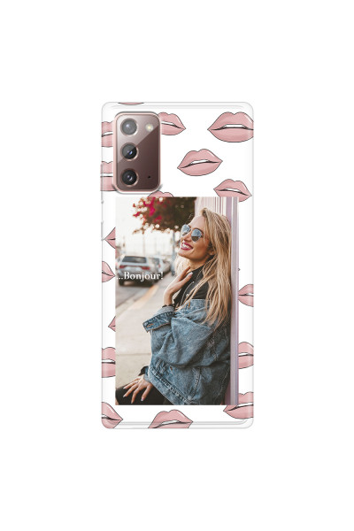 SAMSUNG - Galaxy Note20 - Soft Clear Case - Teenage Kiss Phone Case