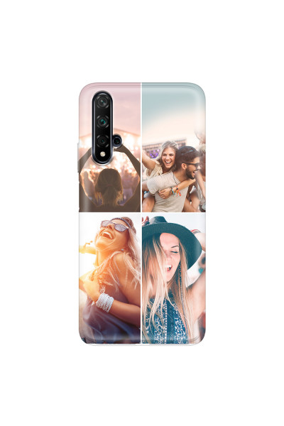 HUAWEI - Nova 5T - Soft Clear Case - Collage of 4