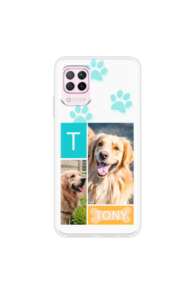 HUAWEI - P40 Lite - Soft Clear Case - Dog Collage