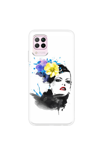 HUAWEI - P40 Lite - Soft Clear Case - Floral Beauty