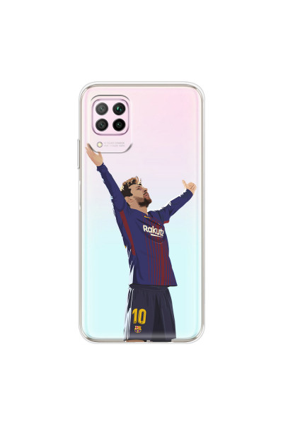 HUAWEI - P40 Lite - Soft Clear Case - For Barcelona Fans