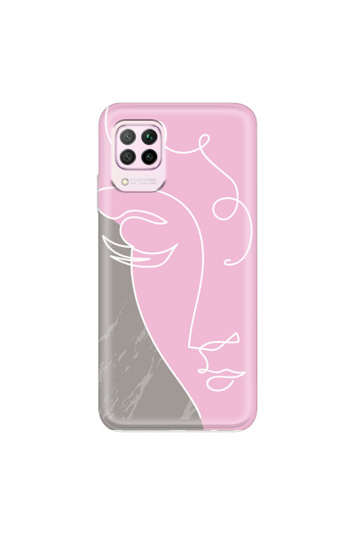 HUAWEI - P40 Lite - Soft Clear Case - Miss Pink
