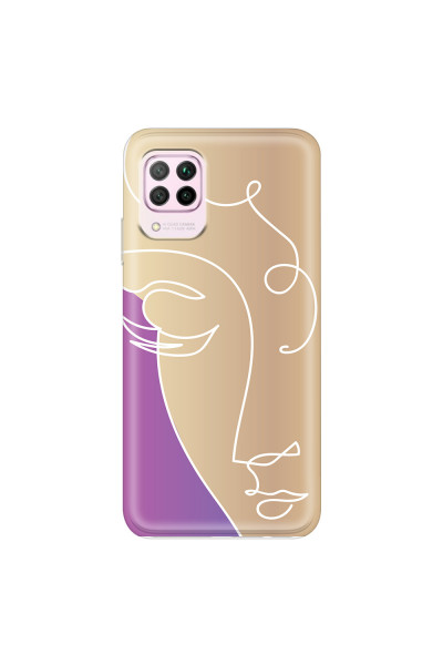 HUAWEI - P40 Lite - Soft Clear Case - Miss Rose Gold
