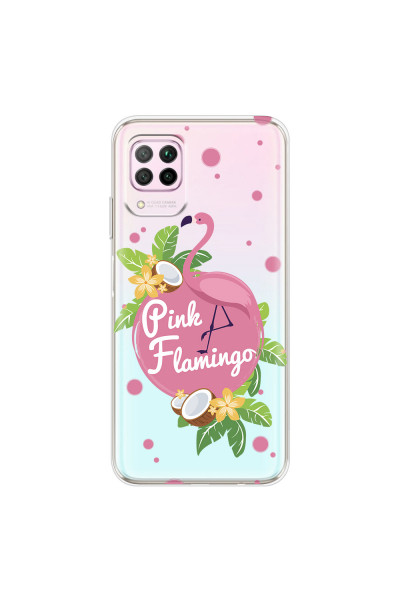 HUAWEI - P40 Lite - Soft Clear Case - Pink Flamingo