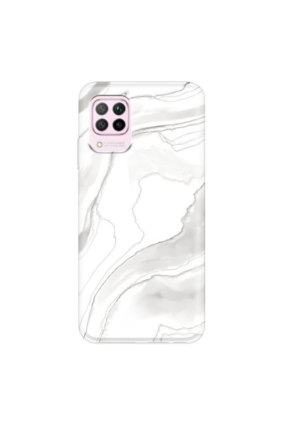 HUAWEI - P40 Lite - Soft Clear Case - Pure Marble Collection III.
