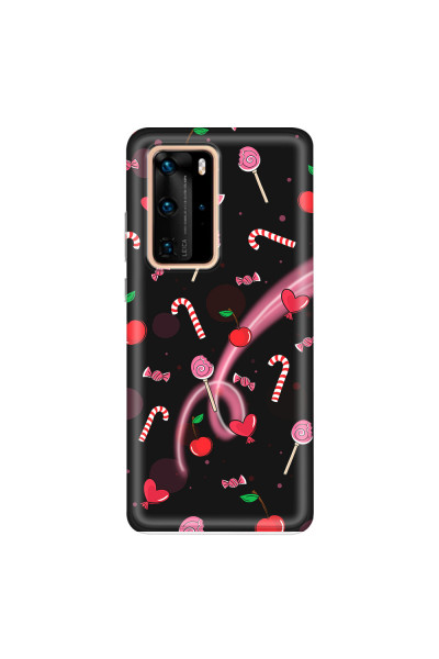 HUAWEI - P40 Pro - Soft Clear Case - Candy Black