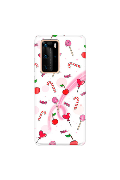 HUAWEI - P40 Pro - Soft Clear Case - Candy White