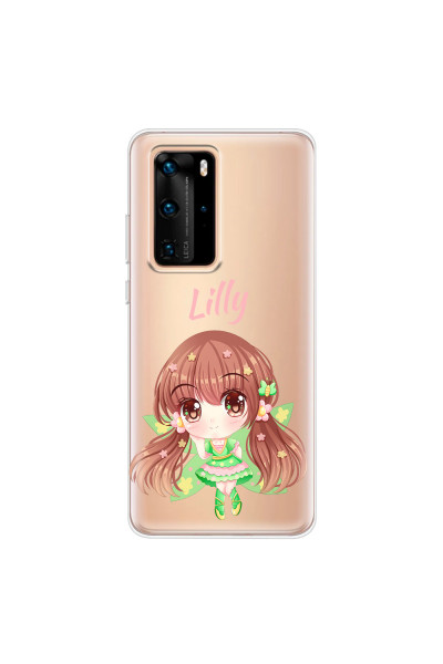 HUAWEI - P40 Pro - Soft Clear Case - Chibi Lilly