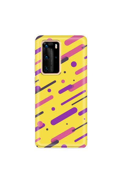 HUAWEI - P40 Pro - Soft Clear Case - Retro Style Series VIII.