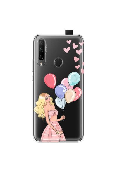 HONOR - Honor 9X - Soft Clear Case - Balloon Party
