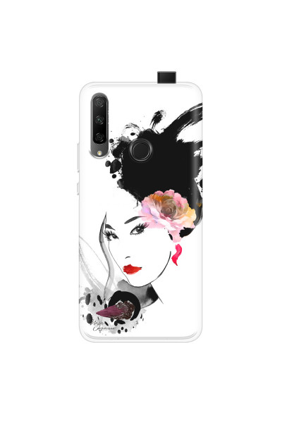 HONOR - Honor 9X - Soft Clear Case - Black Beauty