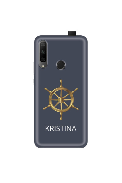 HONOR - Honor 9X - Soft Clear Case - Boat Wheel