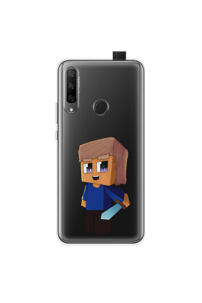 HONOR - Honor 9X - Soft Clear Case - Clear Sword Kid