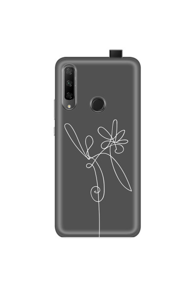 HONOR - Honor 9X - Soft Clear Case - Flower In The Dark