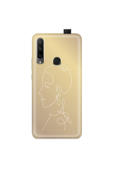 HONOR - Honor 9X - Soft Clear Case - Golden Lady