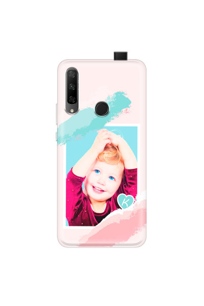 HONOR - Honor 9X - Soft Clear Case - Kids Initial Photo