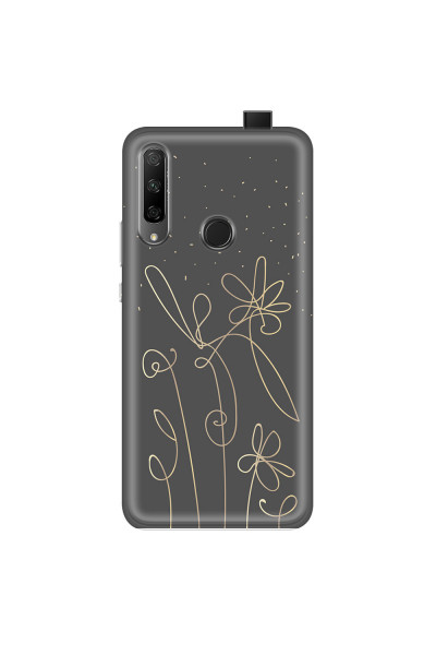 HONOR - Honor 9X - Soft Clear Case - Midnight Flowers