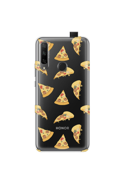 HONOR - Honor 9X - Soft Clear Case - Pizza Phone Case