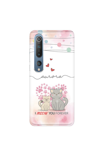 XIAOMI - Mi 10 - Soft Clear Case - I Meow You Forever