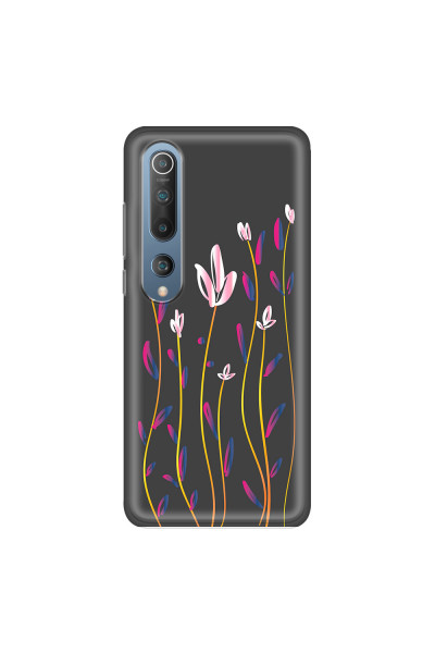 XIAOMI - Mi 10 - Soft Clear Case - Pink Tulips