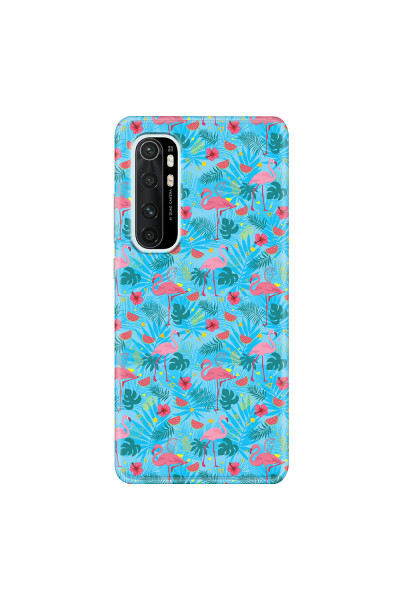 XIAOMI - Mi Note 10 Lite - Soft Clear Case - Tropical Flamingo IV