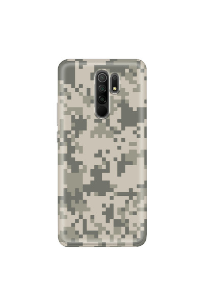 XIAOMI - Redmi 9 - Soft Clear Case - Digital Camouflage