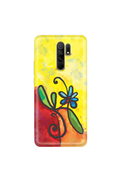 XIAOMI - Redmi 9 - Soft Clear Case - Flower in Picasso Style