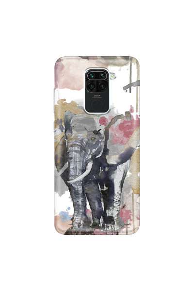 XIAOMI - Redmi Note 9 - Soft Clear Case - Elephant
