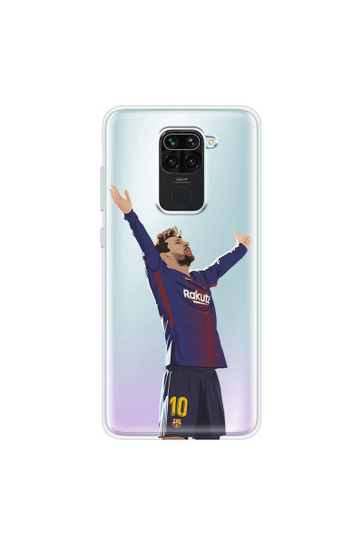 XIAOMI - Redmi Note 9 - Soft Clear Case - For Barcelona Fans