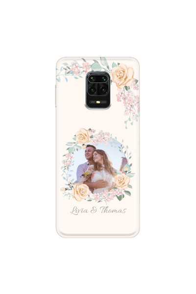 XIAOMI - Redmi Note 9 Pro / Note 9S - Soft Clear Case - Frame Of Roses