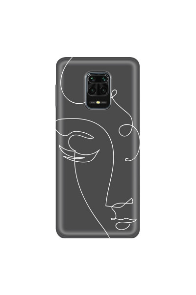 XIAOMI - Redmi Note 9 Pro / Note 9S - Soft Clear Case - Light Portrait in Picasso Style