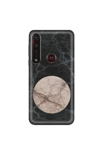 MOTOROLA by LENOVO - Moto G8 Plus - Soft Clear Case - Pure Marble Collection VII.