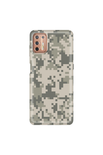 MOTOROLA by LENOVO - Moto G9 Plus - Soft Clear Case - Digital Camouflage