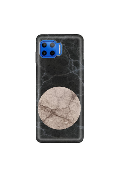 MOTOROLA by LENOVO - Moto G 5G Plus - Soft Clear Case - Pure Marble Collection VII.