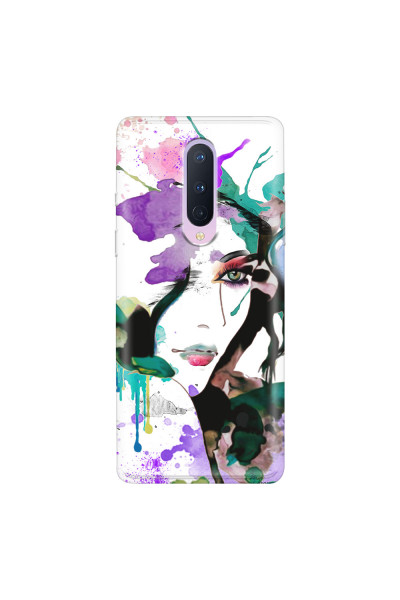 ONEPLUS - OnePlus 8 - Soft Clear Case - Butterfly Eye