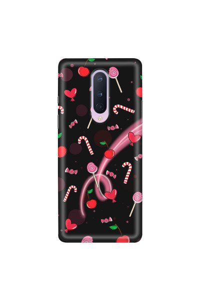 ONEPLUS - OnePlus 8 - Soft Clear Case - Candy Black