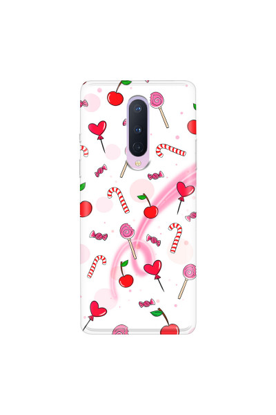 ONEPLUS - OnePlus 8 - Soft Clear Case - Candy White