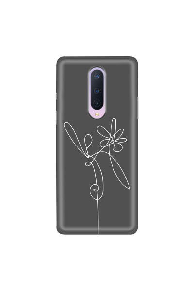 ONEPLUS - OnePlus 8 - Soft Clear Case - Flower In The Dark