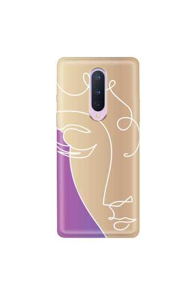ONEPLUS - OnePlus 8 - Soft Clear Case - Miss Rose Gold