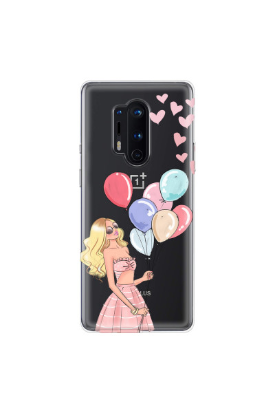 ONEPLUS - OnePlus 8 Pro - Soft Clear Case - Balloon Party