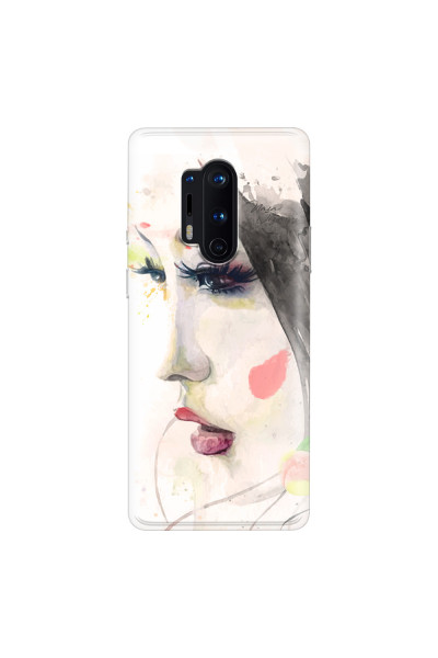 ONEPLUS - OnePlus 8 Pro - Soft Clear Case - Face of a Beauty