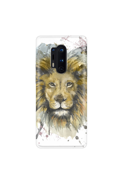 ONEPLUS - OnePlus 8 Pro - Soft Clear Case - Lion