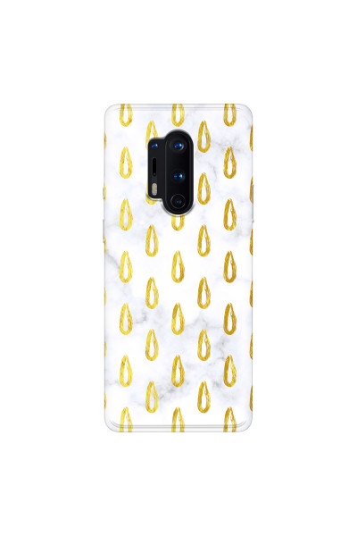ONEPLUS - OnePlus 8 Pro - Soft Clear Case - Marble Drops
