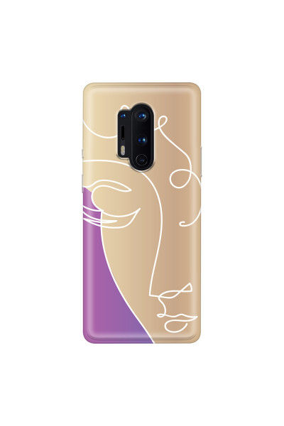 ONEPLUS - OnePlus 8 Pro - Soft Clear Case - Miss Rose Gold